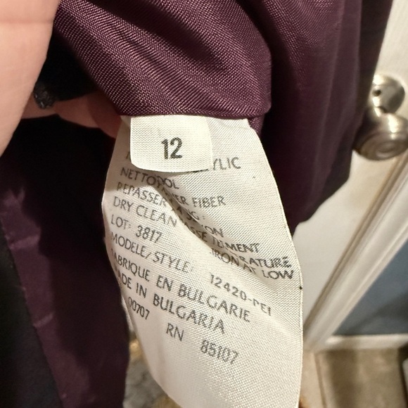 Tribal Plum & Green Jewel Tone Wool Blend Blazer Tailored Suit Jacket Heritage - Picture 6 of 9